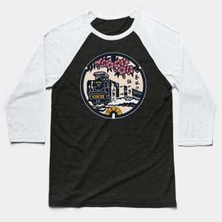 Yamaguchi City Manhole Cover Art Baseball T-Shirt